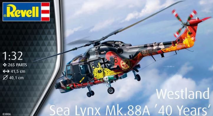Revell Westland Sea Lynx Mk.88A &#39;40 Years&#39;(1:32) [03806]