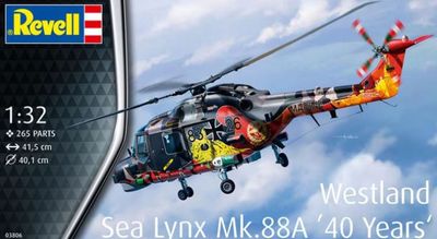 Revell Westland Sea Lynx Mk.88A &#39;40 Years&#39;(1:32) [03806]