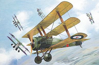 Roden British IWW fighter Sopwith Triplane (1:32) [ROD609]