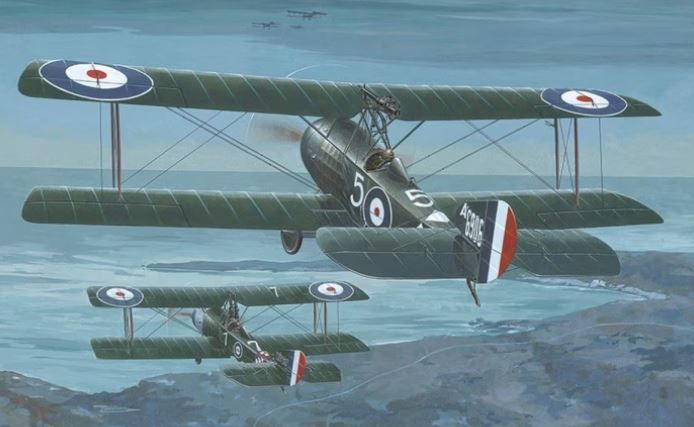 Roden Sopwith 1 1/2 Strutter Comic Fighter aircraft (1:32) [637]