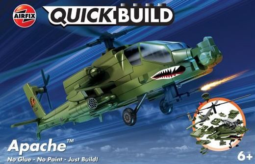 Airfix Quickbuild Apache Helicopter [J6004]