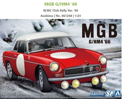 Aoshima 1/24 1966 MGB Rally Version [061268]