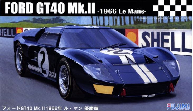 Fujimi 1/24 Ford GT40 Mk-II `66 LeMans Winner
