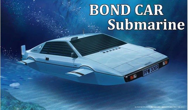 Fujimi 1/24 James Bond Lotus Esprit (in submarine mode)