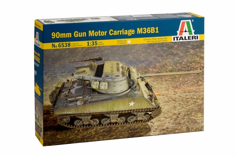 Italeri 90mm Gun Motor Carriage M36B1 (1:35) [6538]