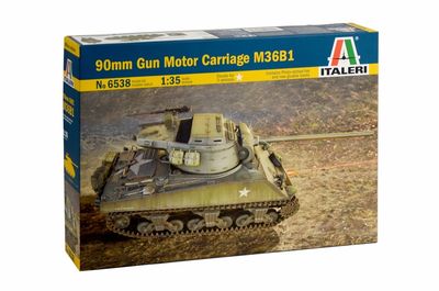 Italeri 90mm Gun Motor Carriage M36B1 (1:35) [6538]