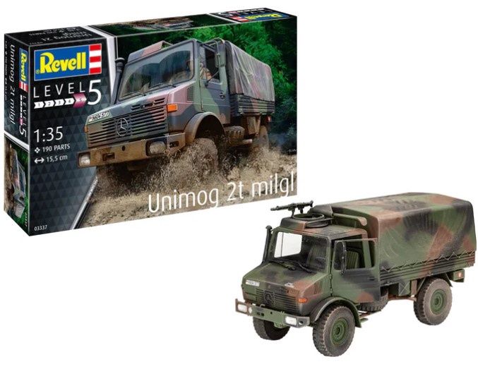 Revell Unimog 2t milgl (1:53) [03337]