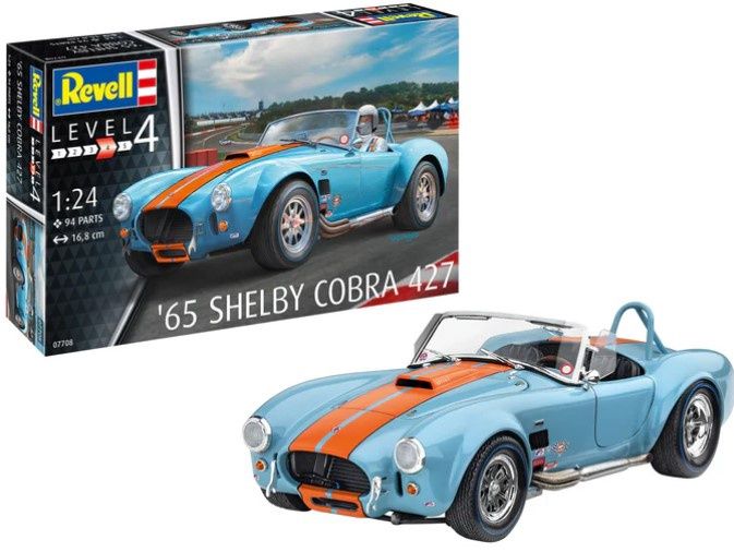 Revell 07708 &#39;65 Shelby Cobra 427 1:24