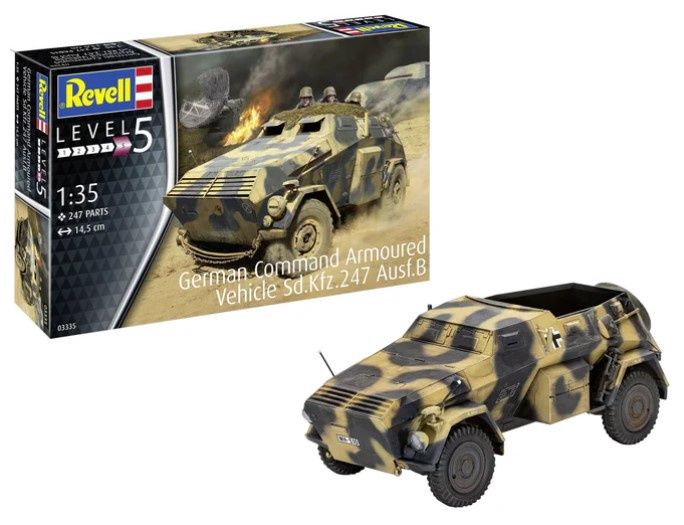 Revell Greman Command Armoured Vehicle Sd.Kfz.247 Ausf.B (1:35) [03335]