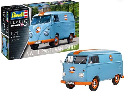 Revell VW T1 Panel Van &#39;Gulf&#39; (1:24) [07726]