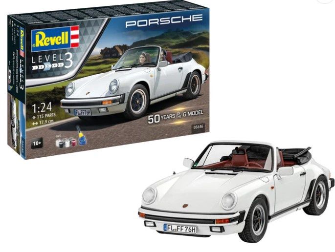 Revell Porsche 911 Gift Set &#39;50 Years of the G Model&#39; (1:24) [05646]