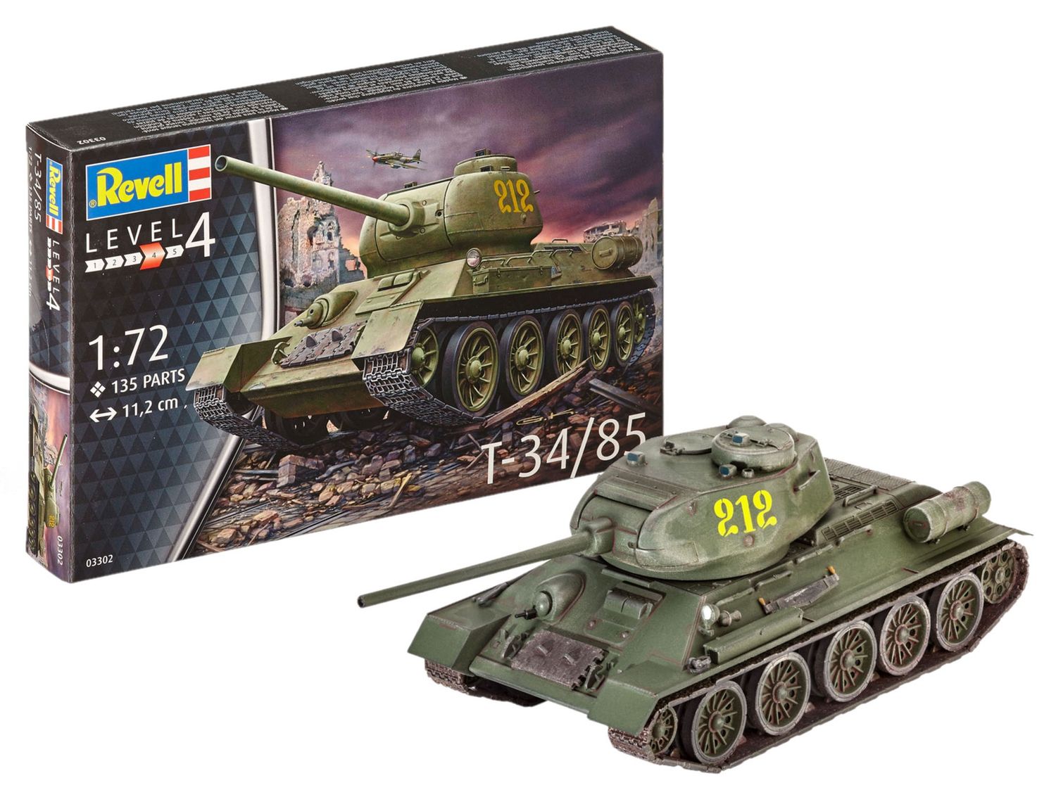 Revell T-34/85 (1:76) [03302]