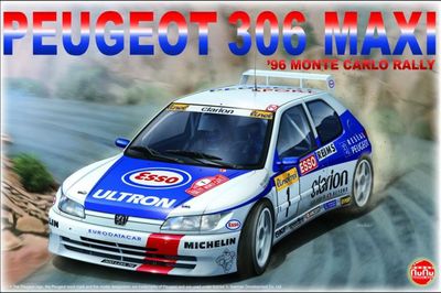 NuNu Peugeot 306 Maxi '96 Monte Carlo Rally (1:24) [24009]