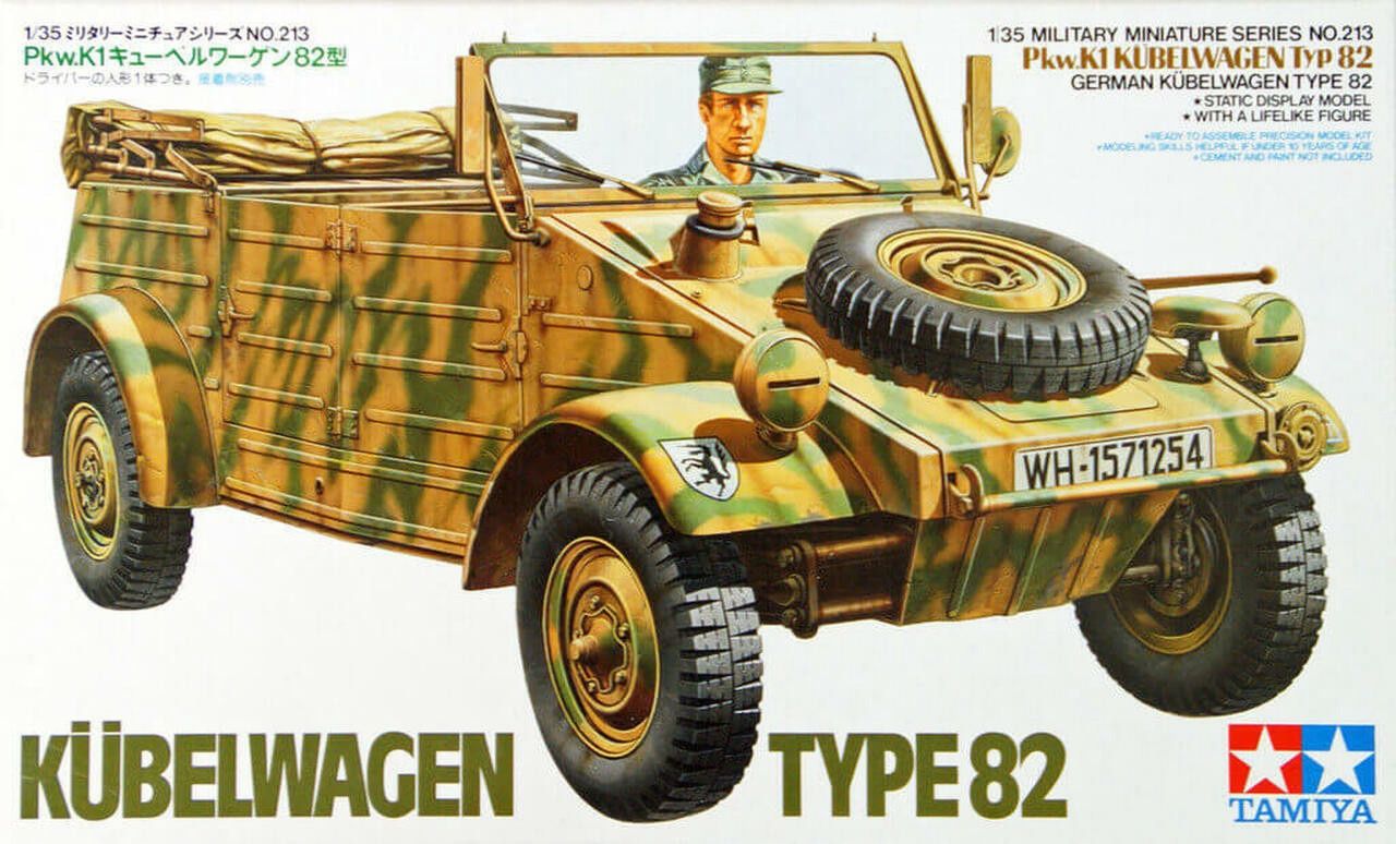Tamiya German Kubelwagen Type 82 [1:35] [35213]