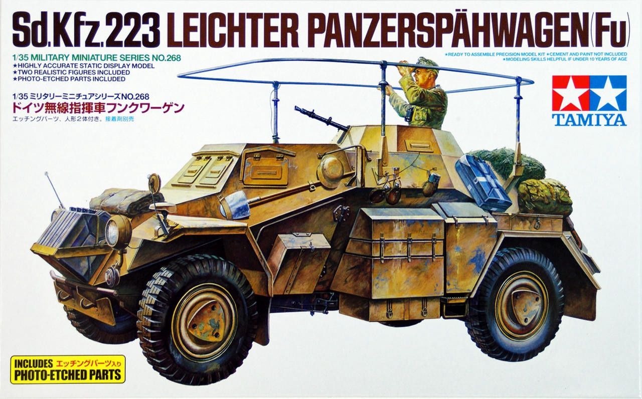 Tamiya Sd.Kfz.223 Leichter Panzerspahwagen(Fu) (1:35) [35268]