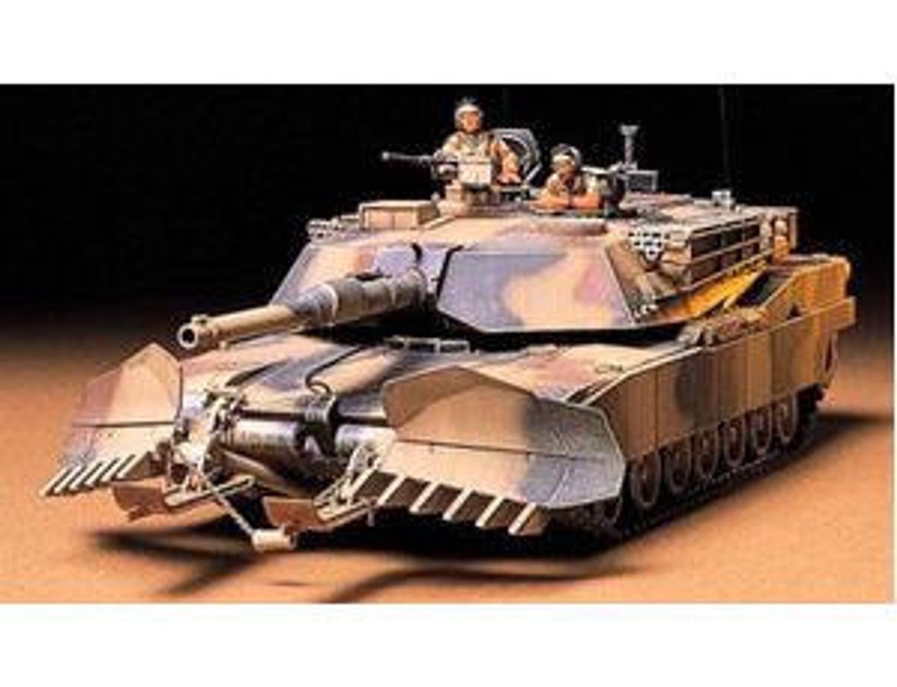 Tamiya U.S. M1A1 Abrams w/ Mine Plow (1:35) [35158]