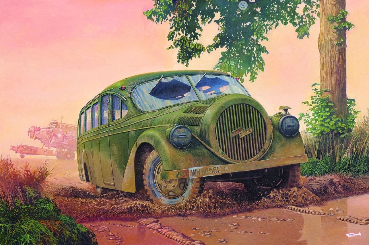 Roden Opel Blitzbus Ludewig&#39;Aero&#39;(1:35) [823]