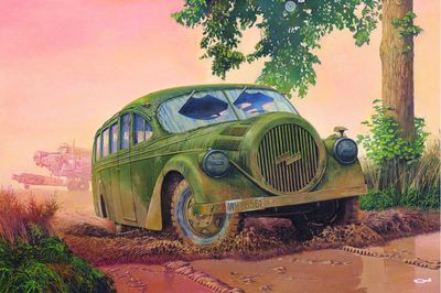 Roden Opel Blitzbus Ludewig&#39;Aero&#39;(1:35) [823]