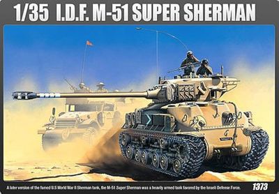 Academy IDF M-51 Super Sherman (1:35) 13254]
