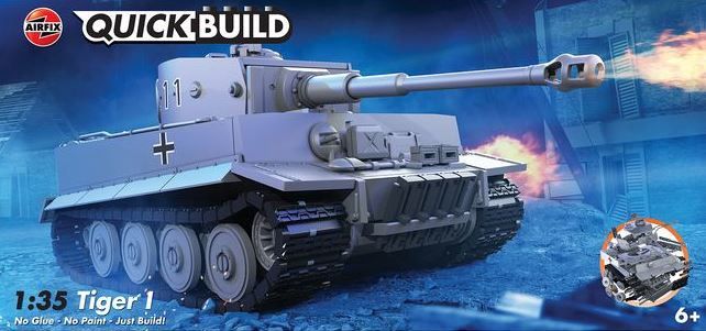 Airfix Quickbuild Tiger 1 Tank [J6041]