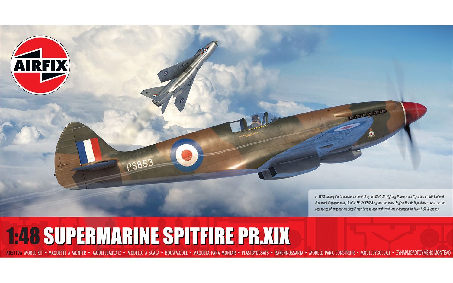 Airfix A05119A Supermarine Spitfire PR.XIX (1:48)