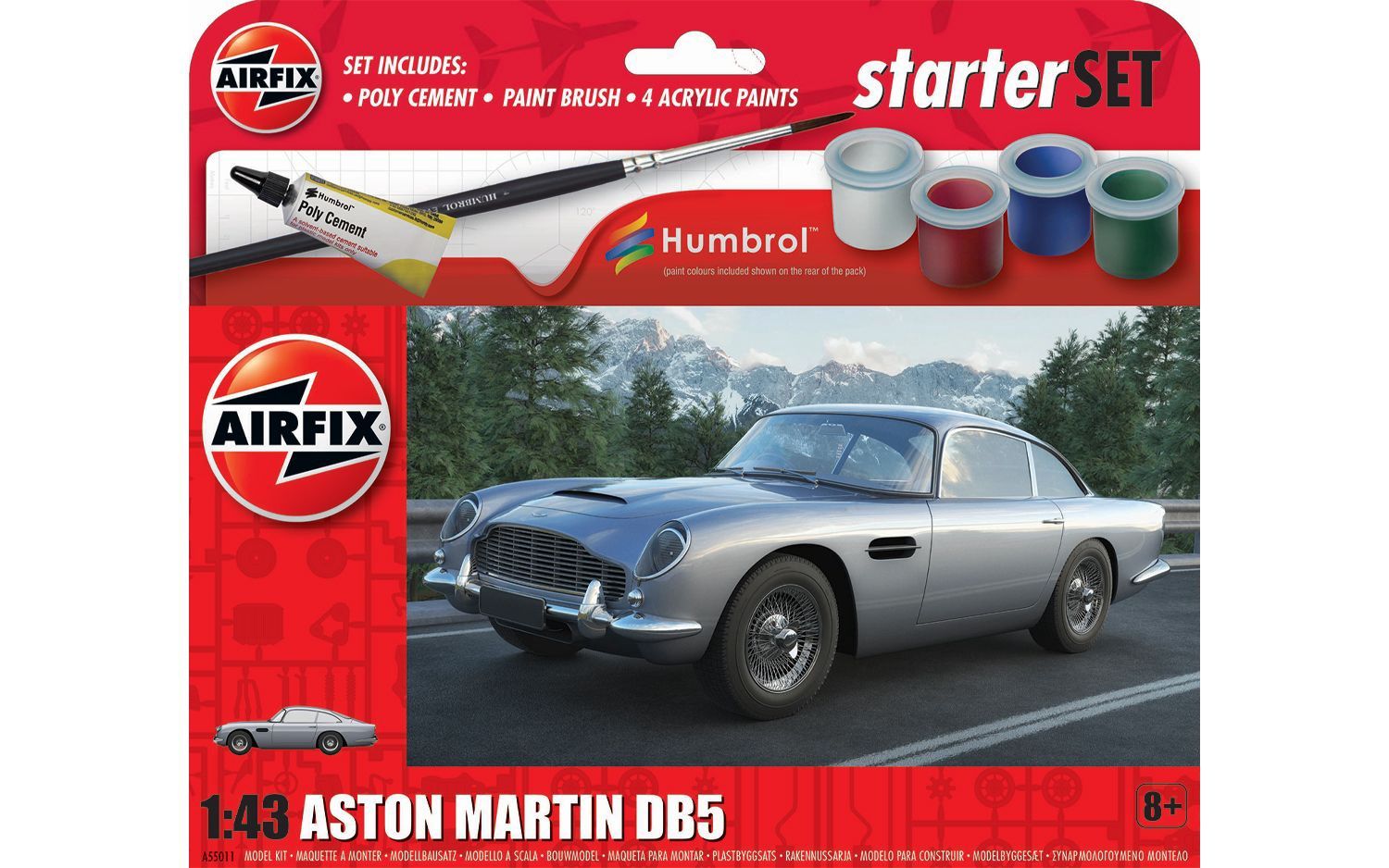 Airfix A55011 Starter Set - Aston Martin DB5 (1:43)