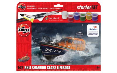 Airfix A55015 Starter Set - RNLI Shannon Class Lifeboat (1:72)