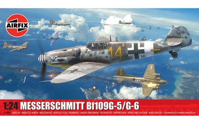 Airfix A17003 Messerschmitt Bf109G-5/6 (1:24)