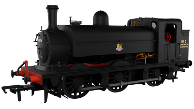 Rapido LNER J52/2 No.2 BR Unlined Black Early Crest (Departmental Use) [958010]