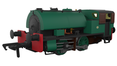 Rapido Port of Par Bagnall – Unlined Dark Green [968003]