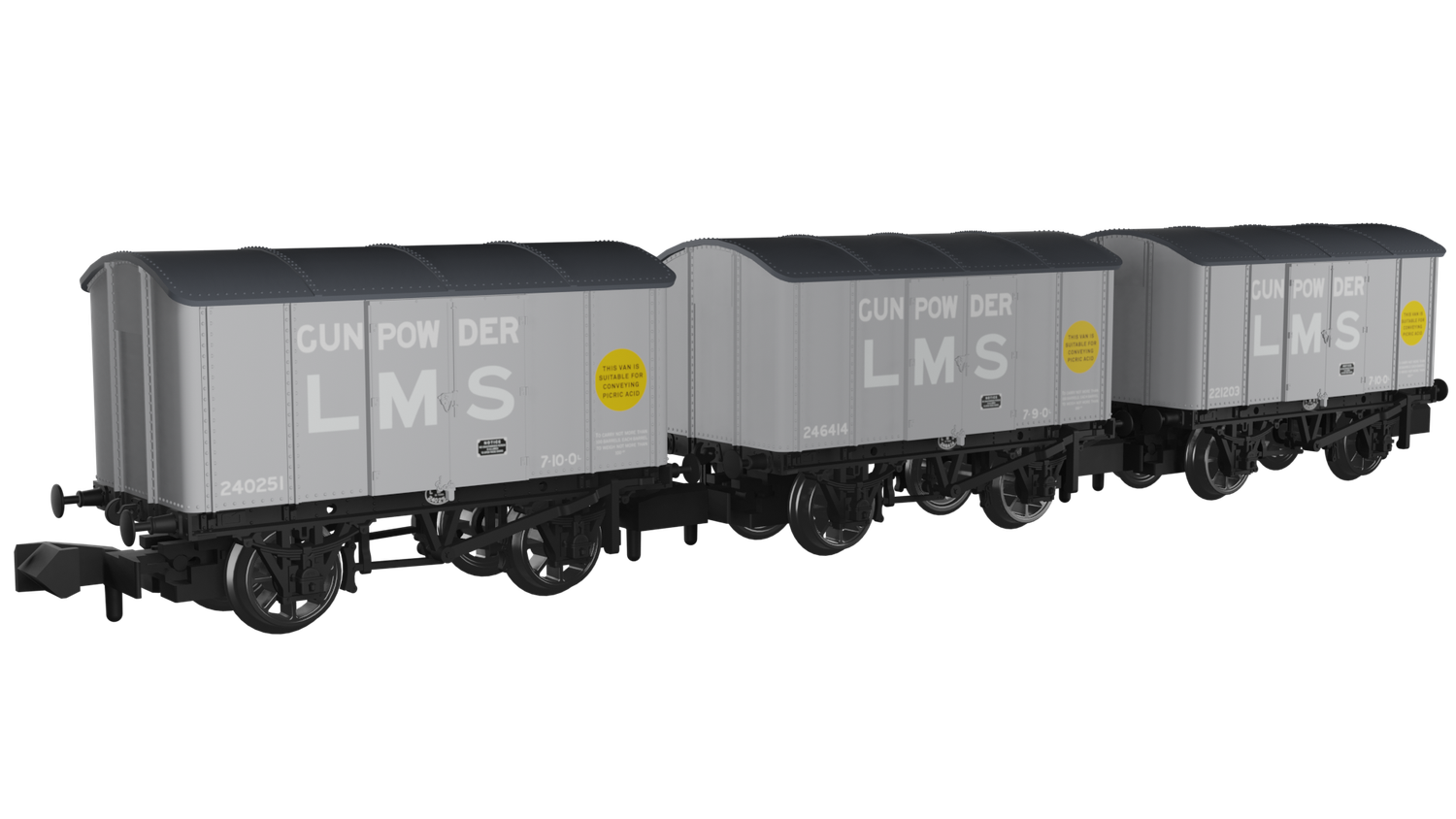 Rapido Not Quite Minks – LMS Acid Triple Pack [961006]