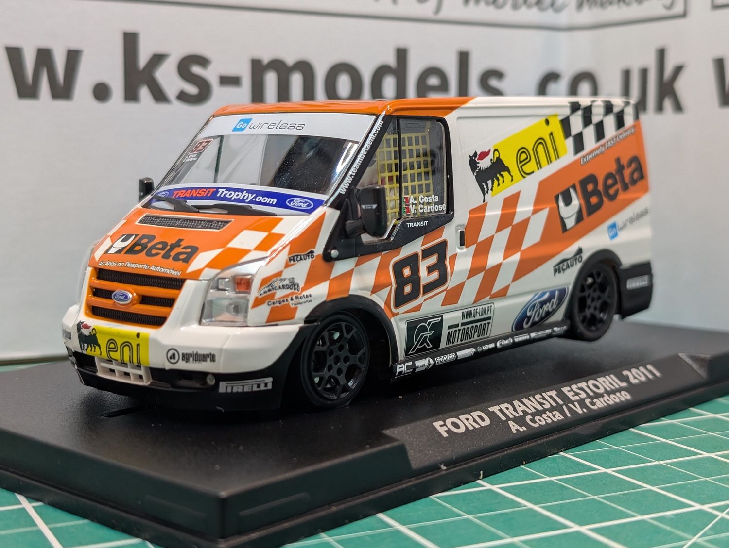 Fly Ford Transit No.83 Beta Estoril 2011 A.Costa / V.Cardoso. [FLYVAN01]