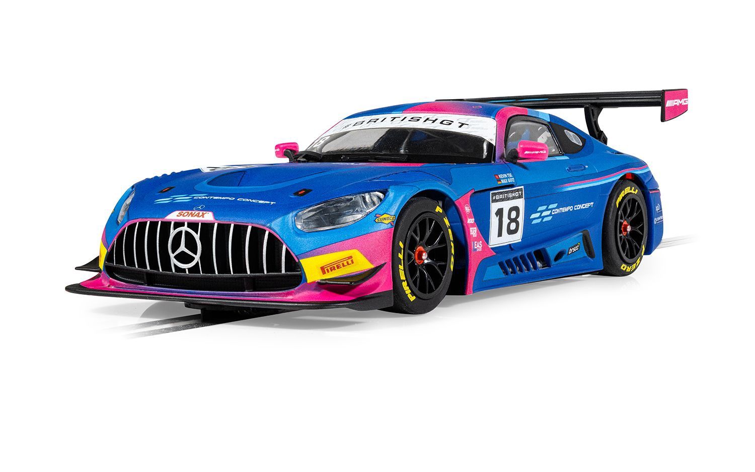 Scalextric C4623 Mercedes AMG GT3 - British GT 2024 - 2Seas Motorsport