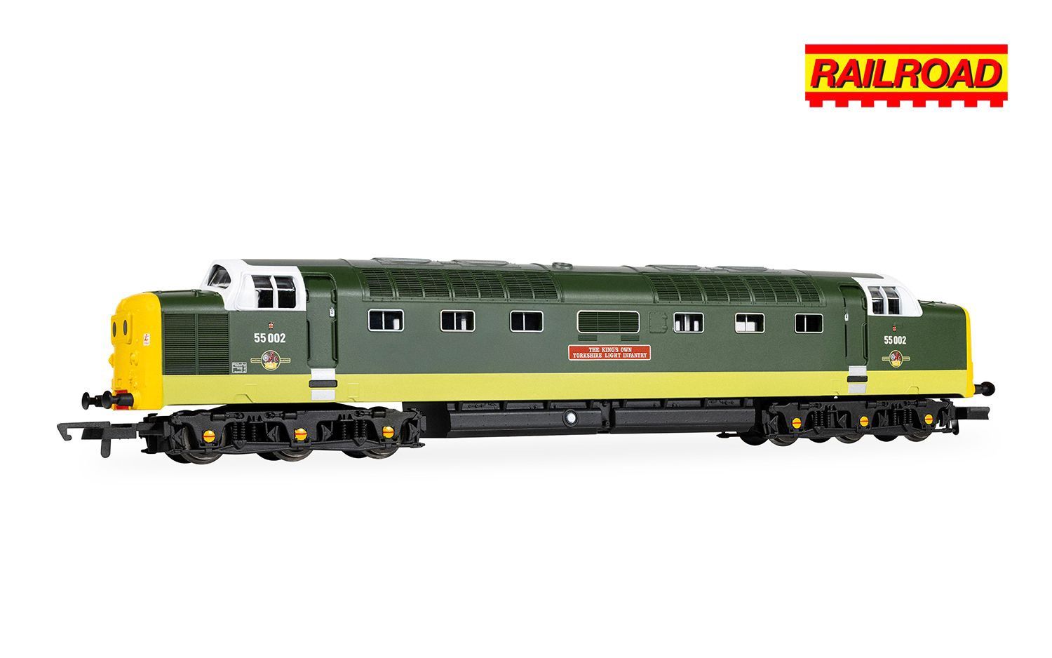 Hornby R30438 RailRoad: Class 55 (Deltic) - BR - 55002 'The Kings own Yorkshire Light Infantry'