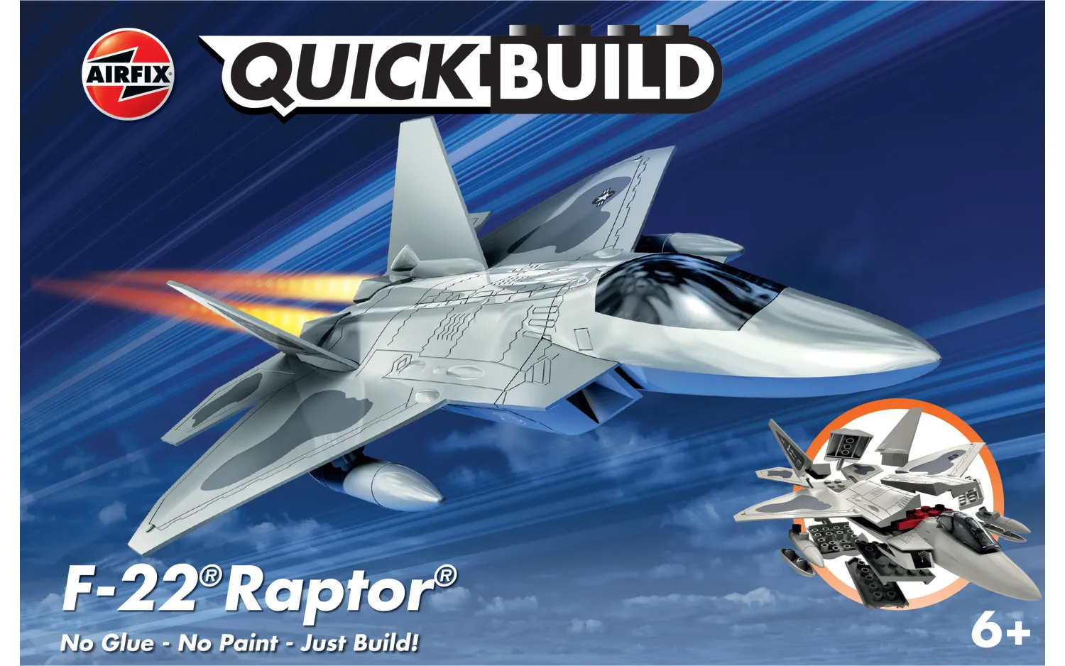 Airfix Quickbuild J6005 F22 Raptor