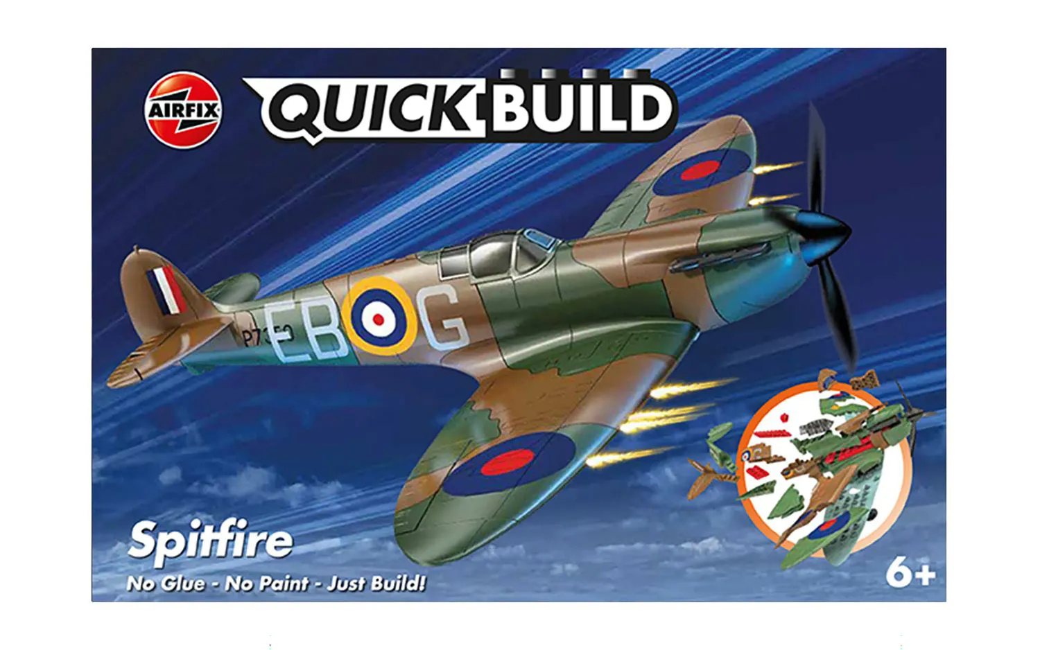 Airfix Quickbuild J6000 Spitfire (Green)