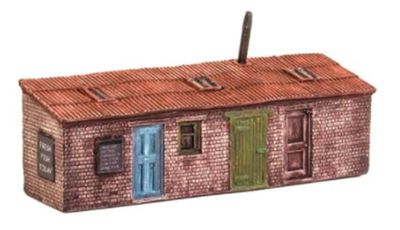 Harburn Hobbies QS430 OO/HO Gauge Quayside Series Fisherman's Worksheds [25% DISCOUNT!]