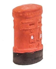 Harburn Hobbies SS347 OO/HO Gauge Station &amp; Street Series Pillar Box, Oval with 2 Slots [25% DISCOUNT!]