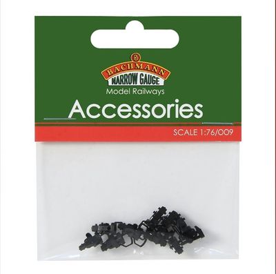Bachmann OO-9 Narrow Gauge 396-001 Wagon Couplings (10 per pack)