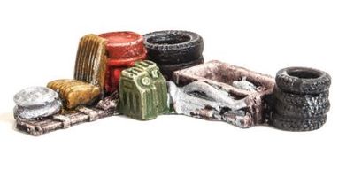 Harburn Hobbies SS394 OO/HO Gauge Corner Creation Garage Detail [25% DISCOUNT!]