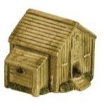 Harburn Hobbies CG238 OO/HO Gauge Country &amp; Garden Series Free Range Hen House [25% DISCOUNT!]