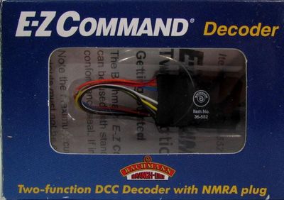 Bachmann Branchline 36-552 E-Z Command 2-Function DCC Decoder with NMRA Plug - SAVE £4.46!