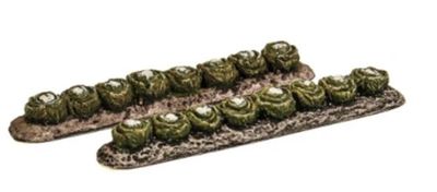 Harburn Hobbies CG282 OO/HO Gauge Vegetable Rows - Cauliflower [25% DISCOUNT!]