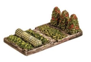 Harburn Hobbies CG257 OO/HO Gauge Country &amp; Garden Series Allotment with Cloche [25% DISCOUNT!]