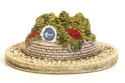 Harburn Hobbies SS381 OO/HO Gauge Station &amp; Street Series Roundabout - landscaped [25% DISCOUNT!]