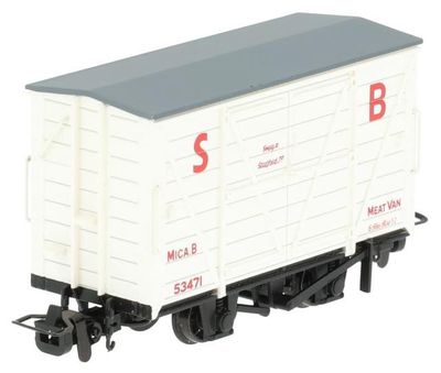 Bachmann OO-9 Narrow Gauge 393-127 RNAD Van Statfold Barn Railway White 'MICA B'