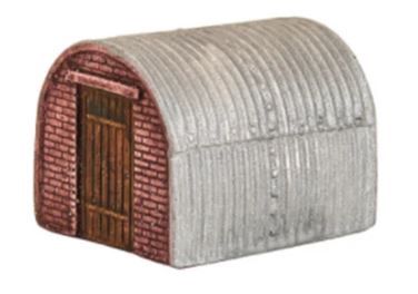 Harburn Hobbies CG232 OO/HO Gauge Country &amp; Garden Series Anderson Shelter, Brick Ends [25% DISCOUNT!]
