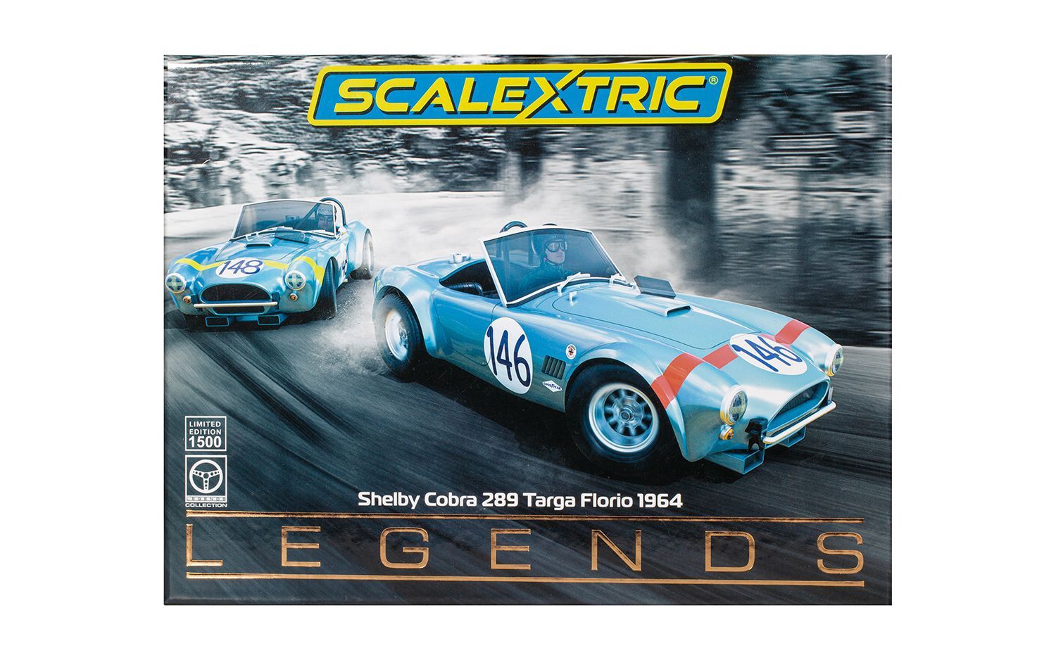 Scalextric C4305A Shelby Cobra 289 - 1964 Targa Florio Twin Pack