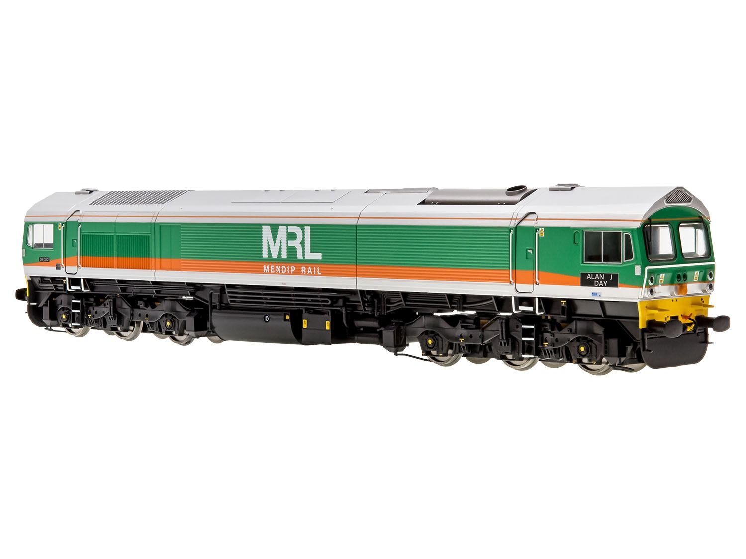 Dapol Class 59 002 'Alan J Day' Mendip Rail [4D-005-007] [FREE UK SHIPPING!]