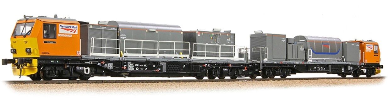 Bachmann Branchline Windhoff MPV 2-Car Set Network Rail Orange [31-579] [*Summer Sale - SAVE £79.96!]
